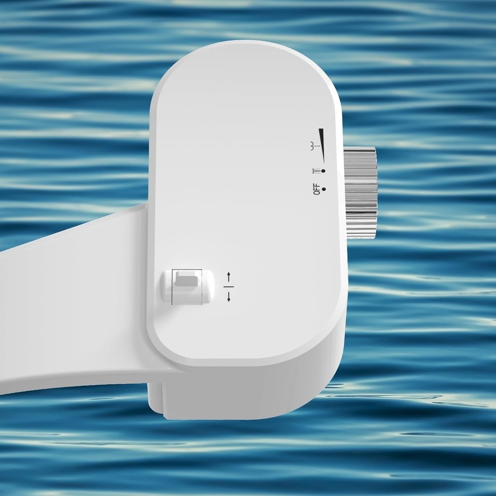 Versatile Bidet Toilet Attachment with 21° Adjustable Angle & Child Lock Feature