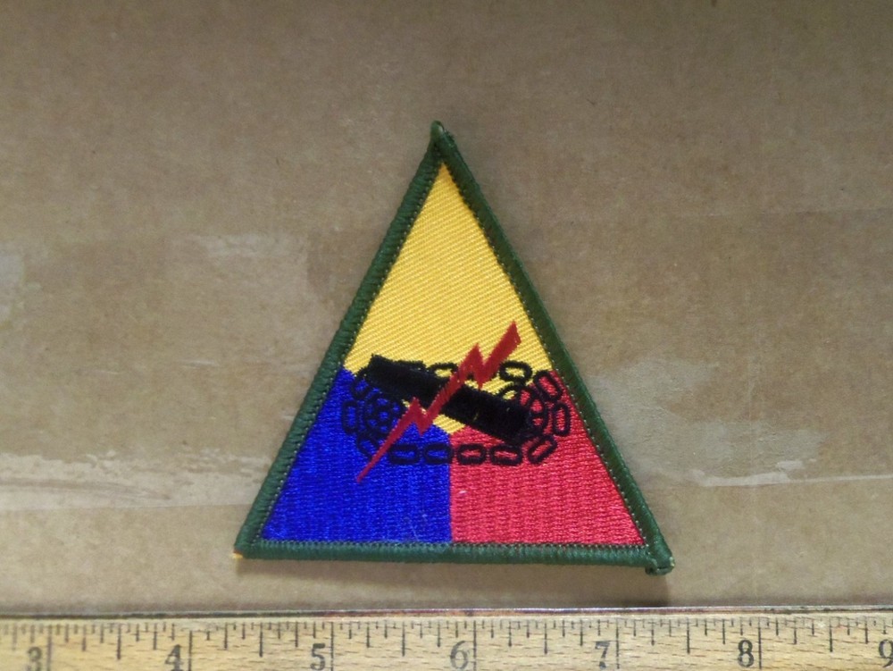 US Army - Armored Division Embroidered Patch