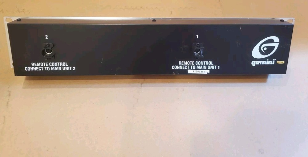 Gemini CDX-802 Dual CD Player Untested