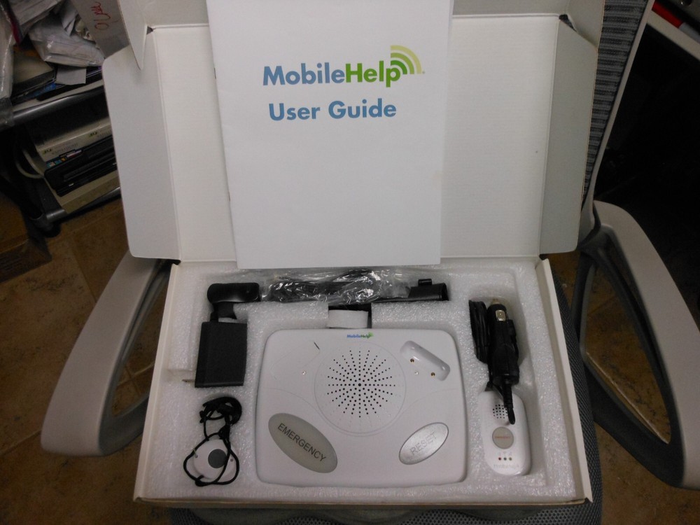 Mobile Help "Complete Cellular Medical Alert System" 8 Pc. Set NEW OTHER