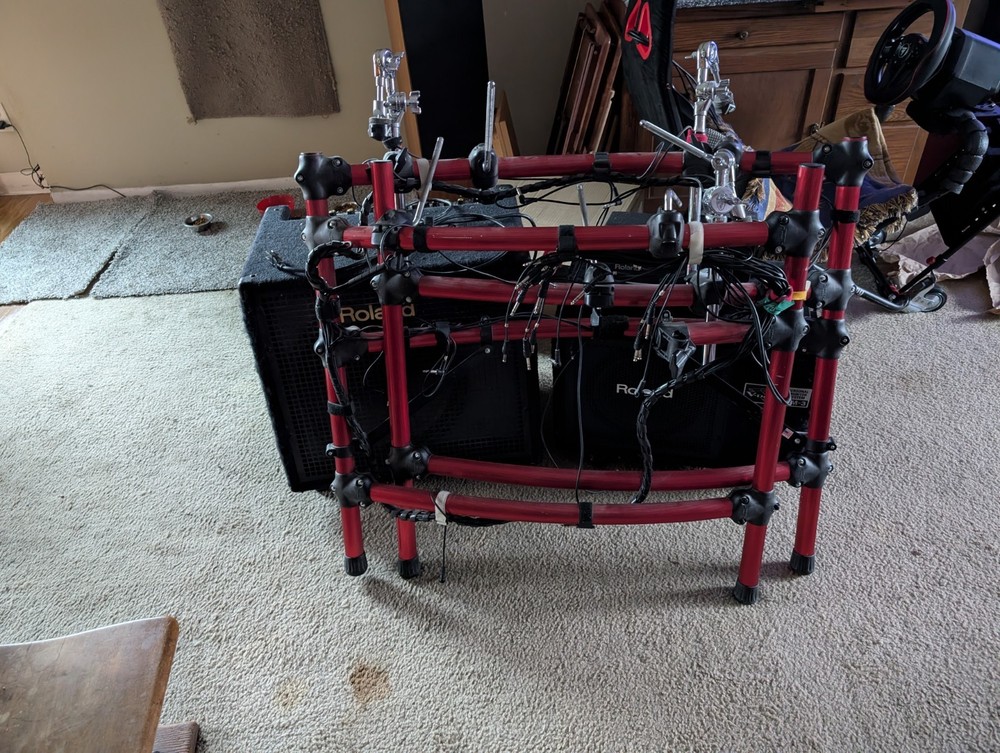 TD-10 v drums- drum set w/ extra pieces