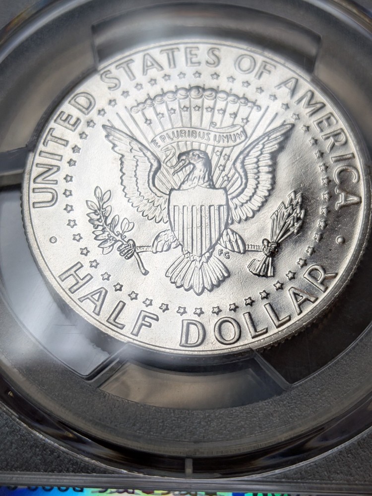 1990-D Kennedy 50 Cent Half Dollar PCGS MS64