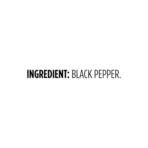 Amazon Grocery, Ground Black Pepper, 3 Oz