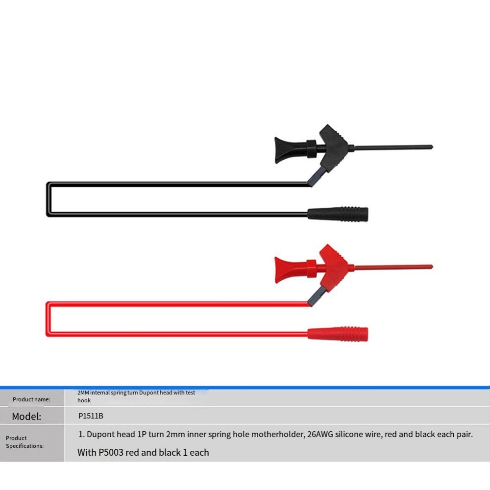 Electrical Testing Compact IC Hook Clipping Solution with Extended Lengths