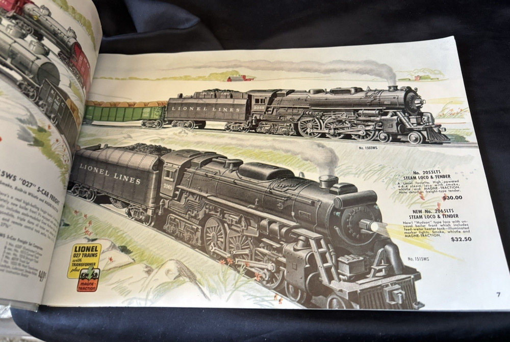 ORIGINAL LIONEL 1954 CATALOG - READ!