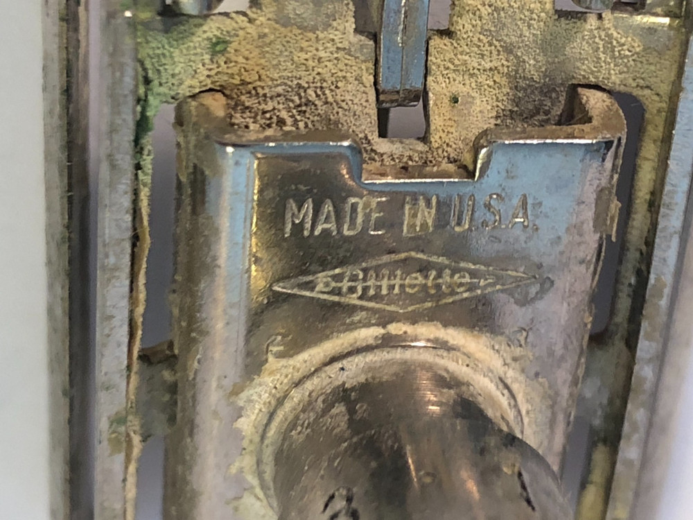 Gillette fat boy 1-9 safety razor E 3