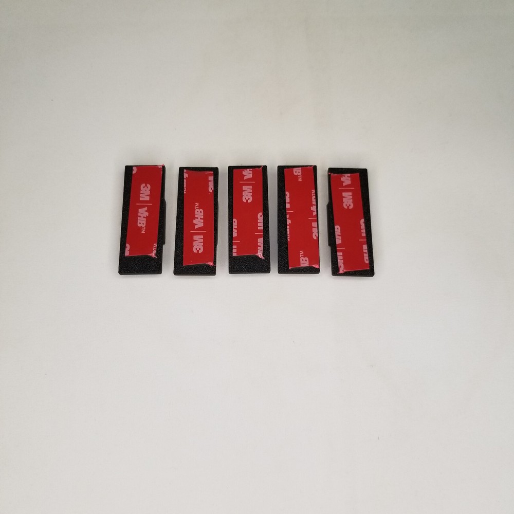 Flat Mount Clips for Philips Hue Bluetooth Lightstrip with 3M Tape
