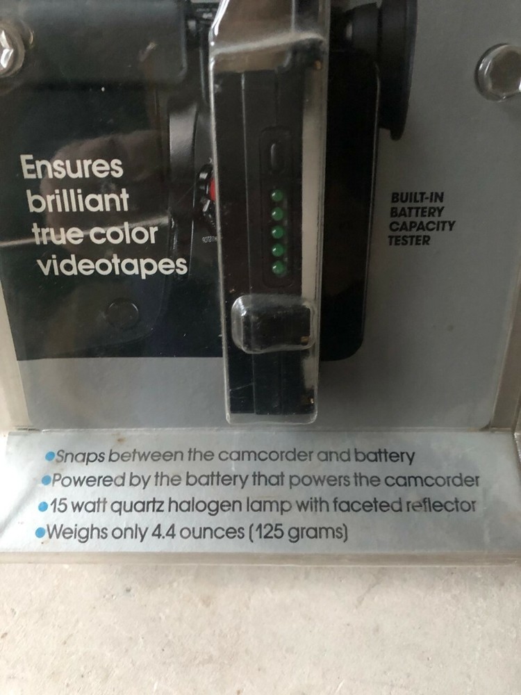 Sima CamPower Universal Mini Video Light -Vintage- NEW