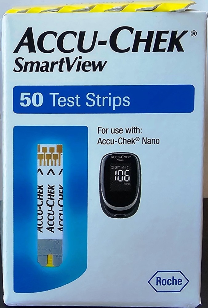 ACCU-CHEK Smartview 50 Diabetic Test Strips.........