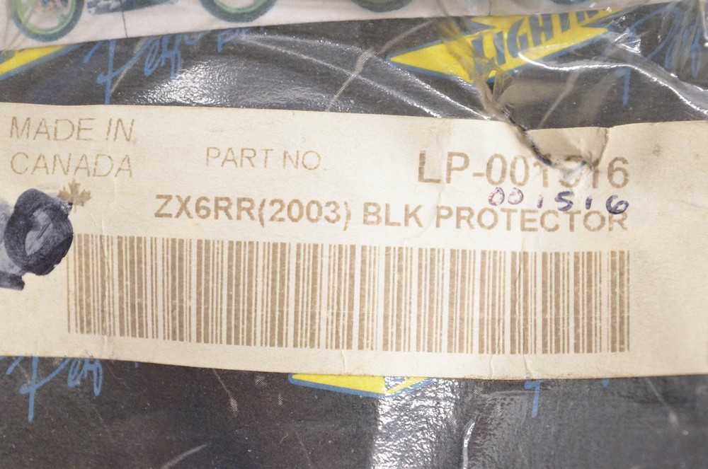 Lightning Performance Products LP-001516 Black Frame Sliders Kit NOS