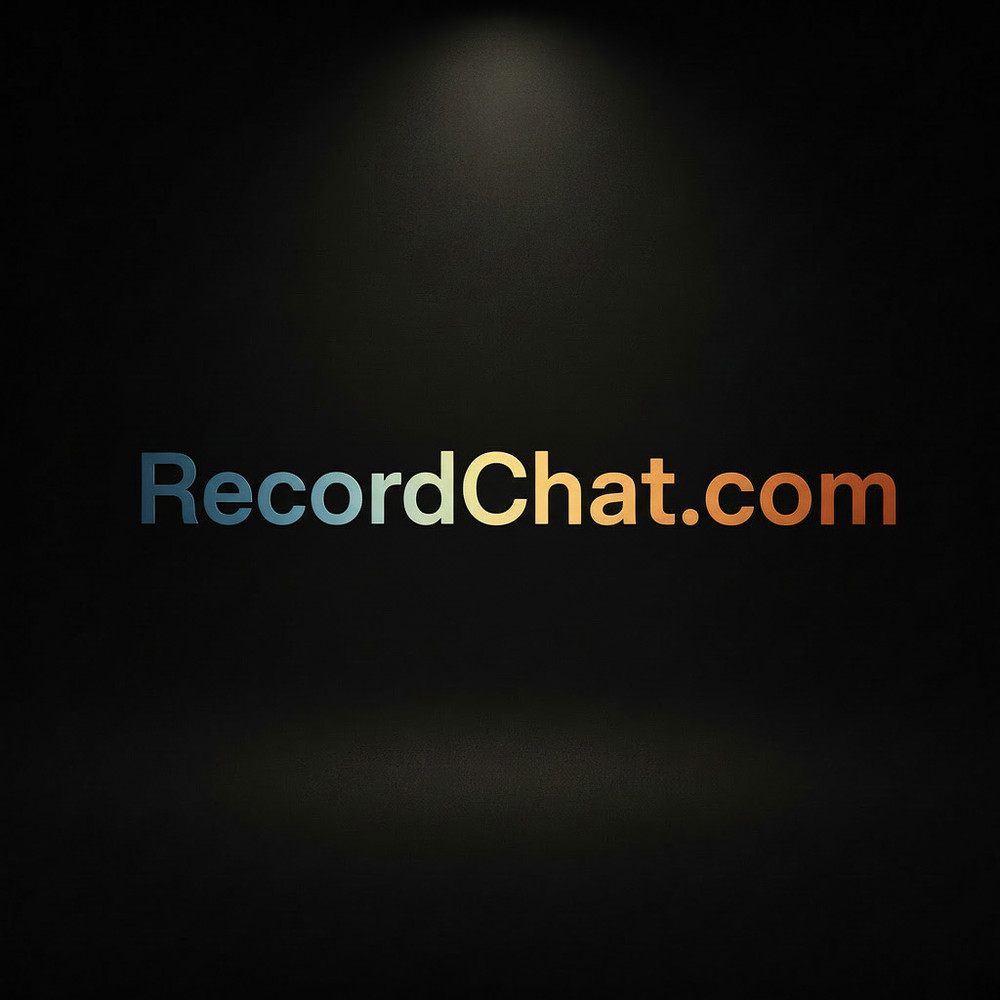 RecordChat.com - Premium 2-Word .COM Domain Name Recording Chat Communication
