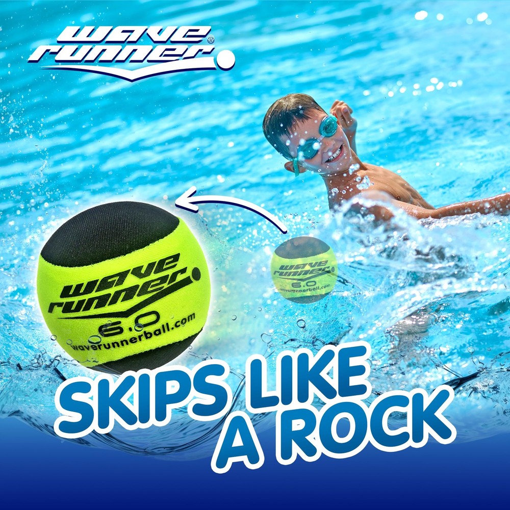 Wave Runner 6.0 Water Pool Bouncing Ball 1 (Random Small, Random Color