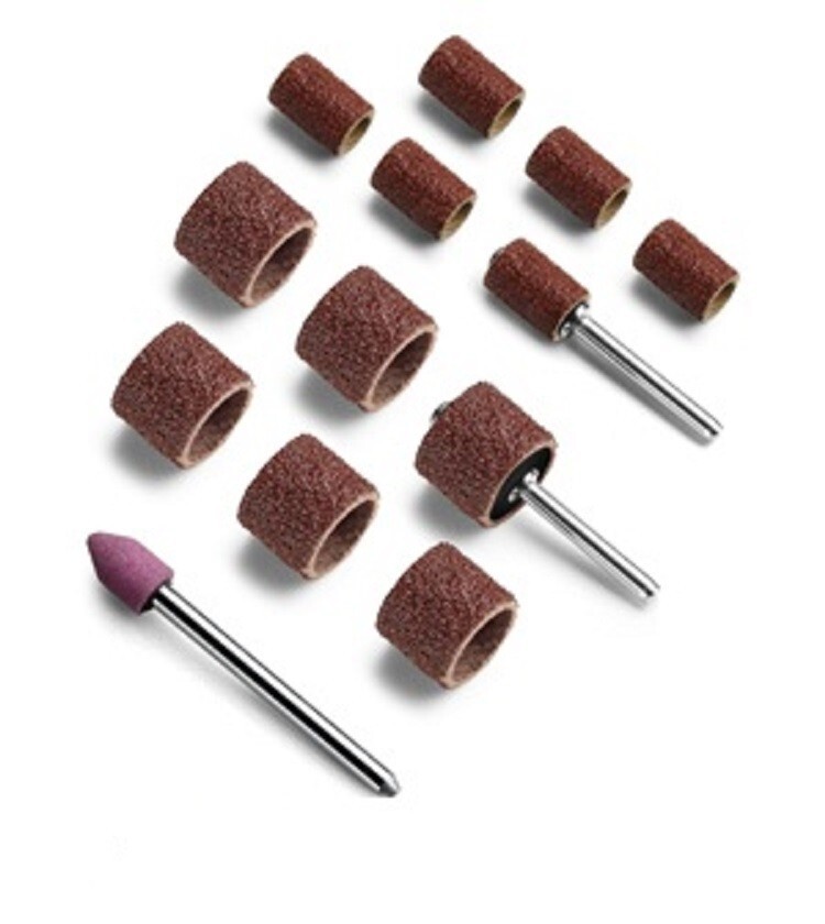 ANDIS PRO NAIL GRINDER Models 65880 & 65955 15 pc Replacement Accessory Pack Set