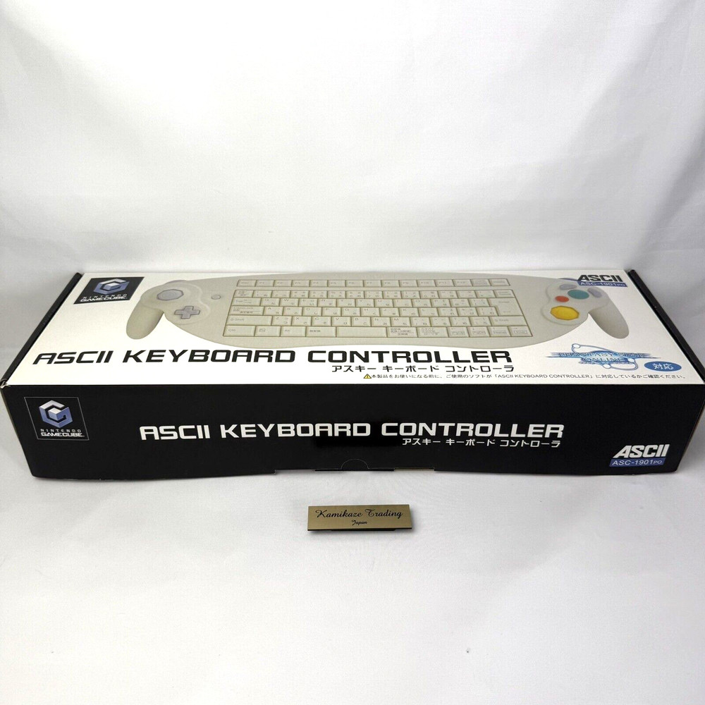 Nintendo GameCube ASCII Keyboard Controller ASC-1901PO