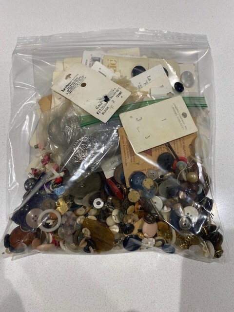 Big Bag of Vintage Buttons