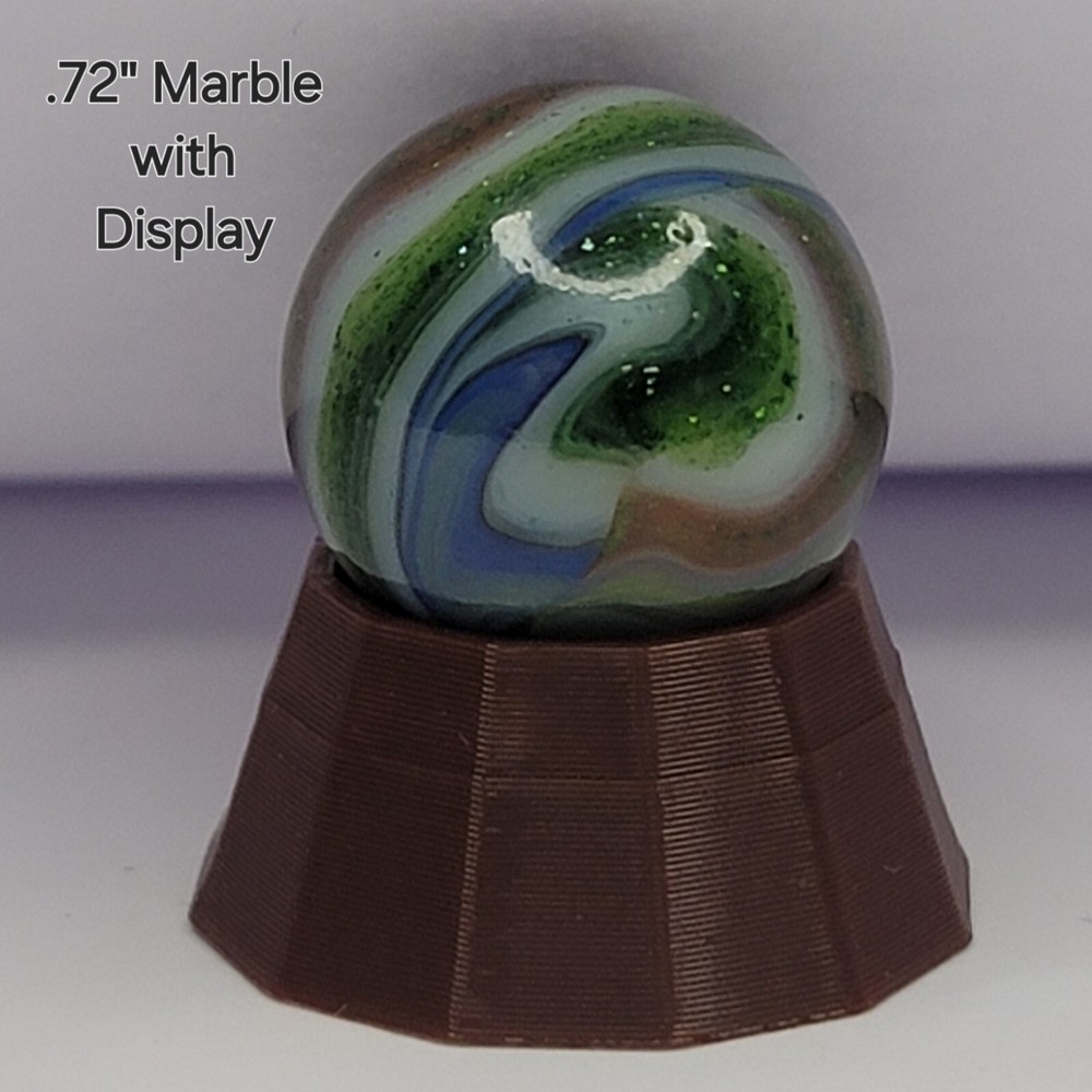 Glass Marble With Display Included  lot #5708