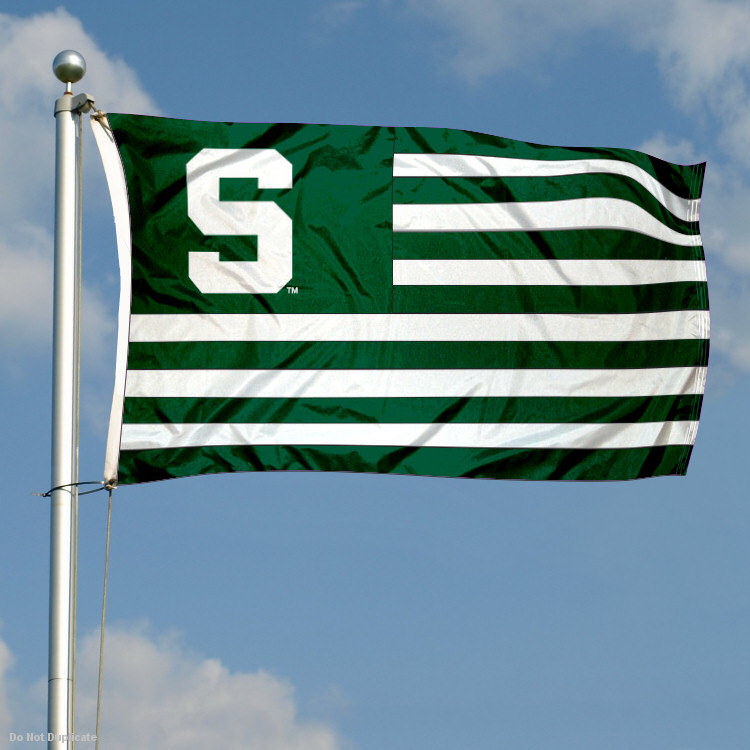 Michigan State University MSU Flag for Alumni Nation