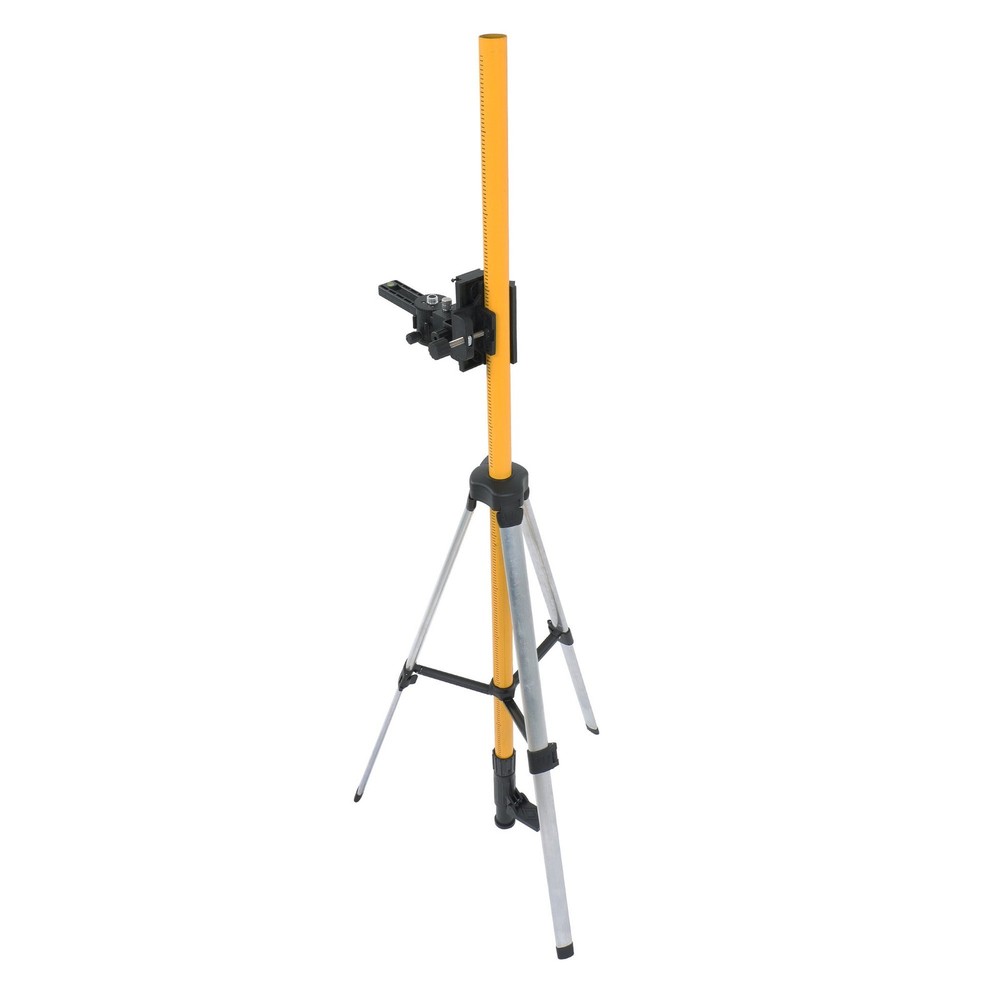 Max 4.2M/13.8FT Height Laser Level Pole Mount Telescopic Pole for Laser Level
