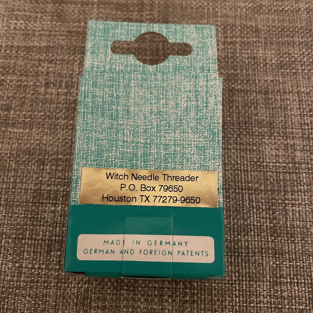 Vintage Witch Automatic Needle Threader with lnstructions Made in Germany - NOS