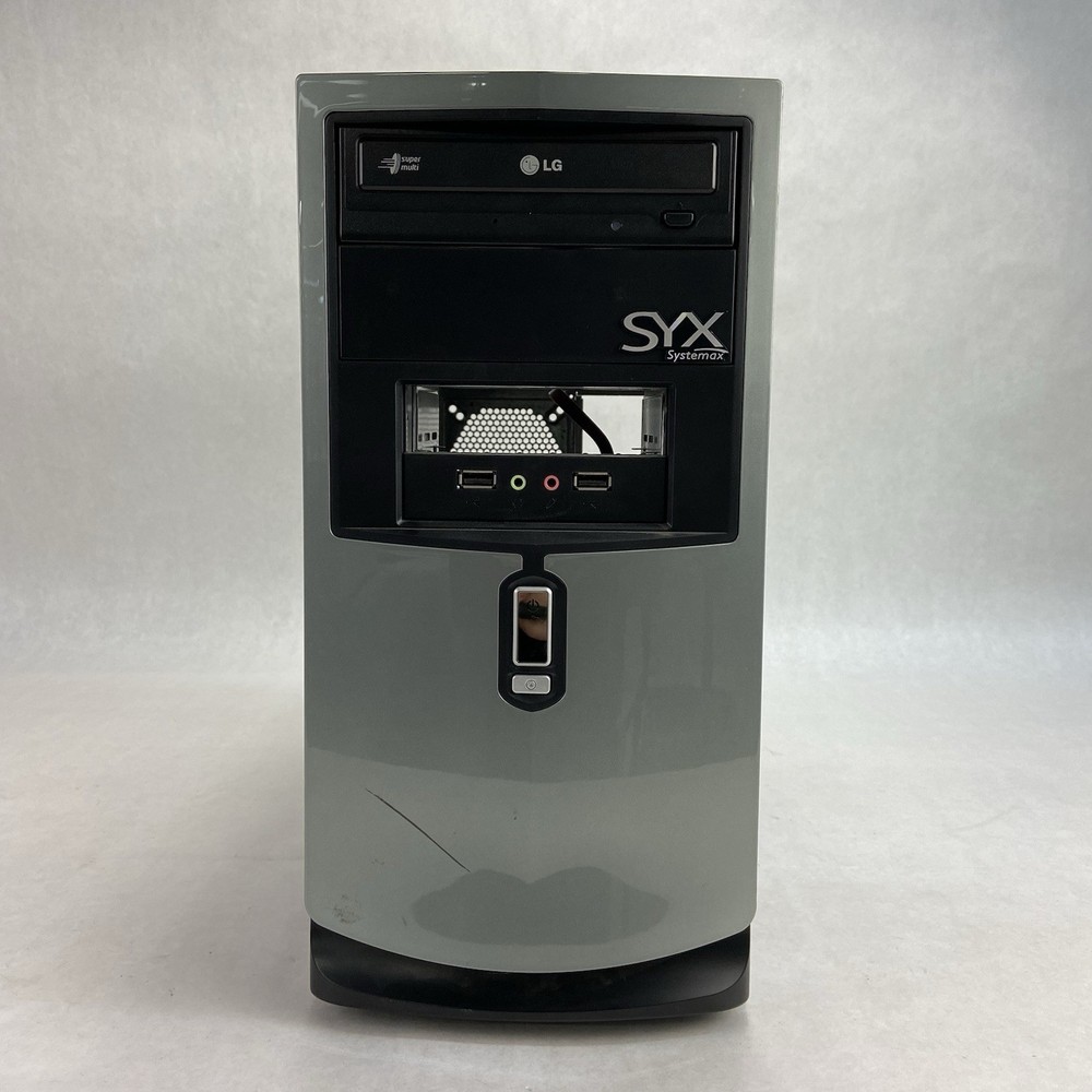 Systemax Mini Tower Micro ATX Computer Case Bare Bones No PSU