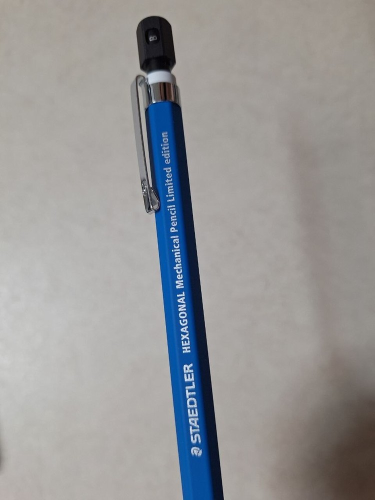 STAEDTLER Hexagonal BLUE Version-0 LIMITED EDITION - 0.5mm Mechanical Pencil