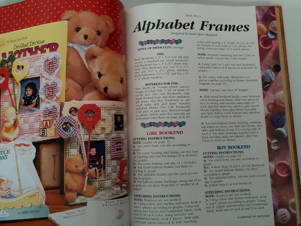 HEARTWARMING PLASTIC CANVAS. Many fun and decorative projects. Great shape!