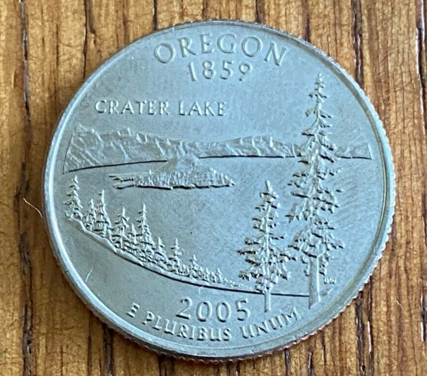 2005 D Oregon Quarter Circulated