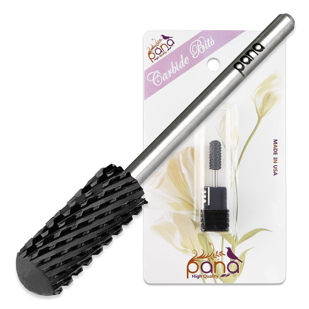 PANA 3/32" Shank Size - DLC Small Barrel Smooth Top Nail Carbide Drill Bit (2XC)