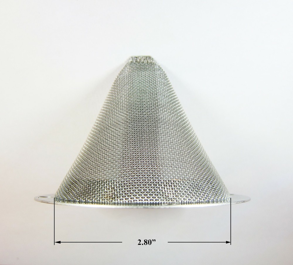 Cone-Type Spark Arrestor Screen 2.8”– By RG WIRE MESH (1 PC)
