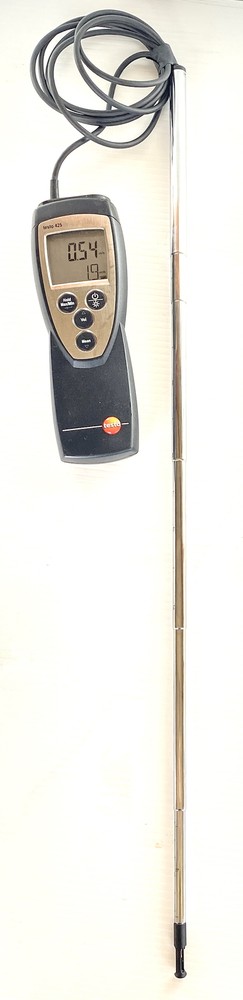 Testo 425 HVAC Anemometer Thermometer Air Volume meter