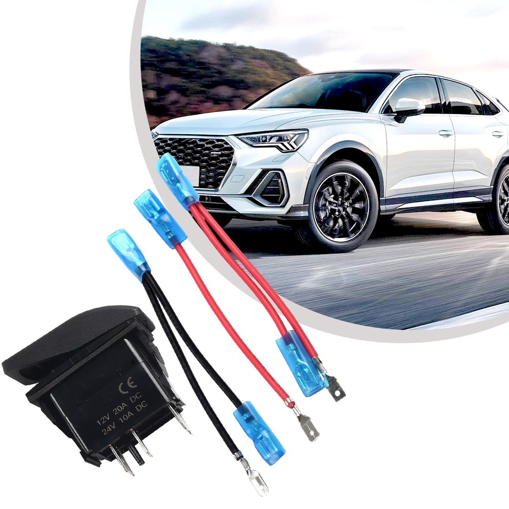 High Quality REAR LIGHTS Push Switch Rear Switch Blue Push 1 Pcs Light