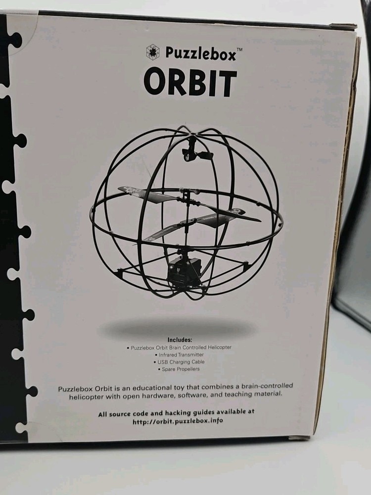 Puzzlebox Orbit Neurosky Mindwave Mobile Helicopter