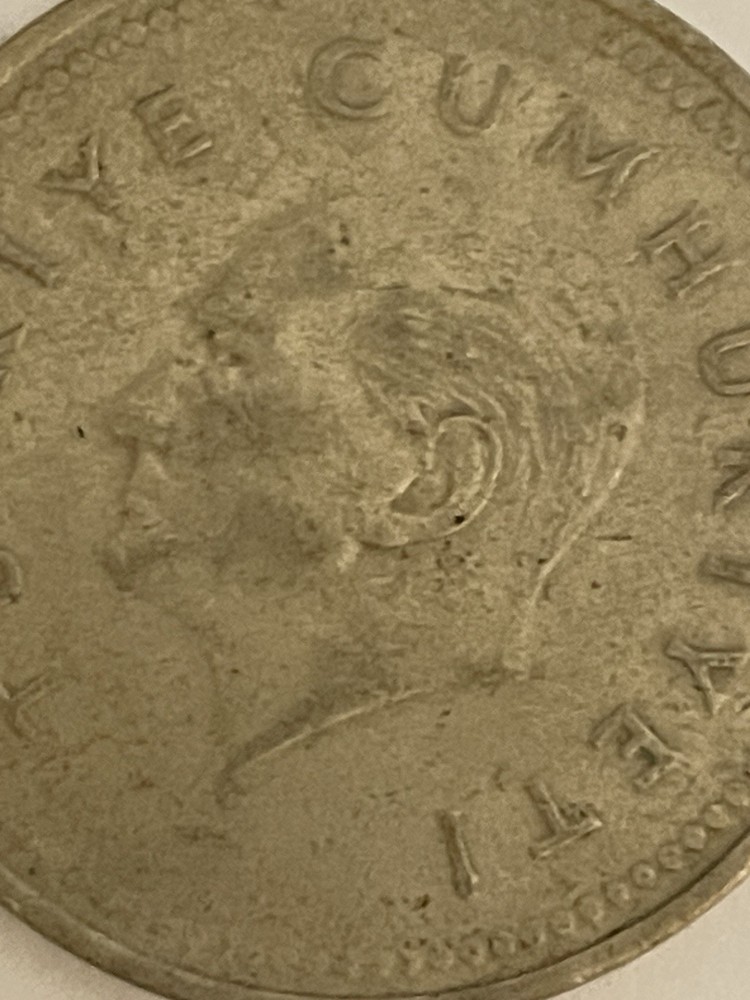 1994 Turkey 5000 Lira Coin