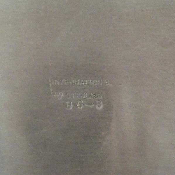 International Sterling Silver Oval 7" Dish / Tray
