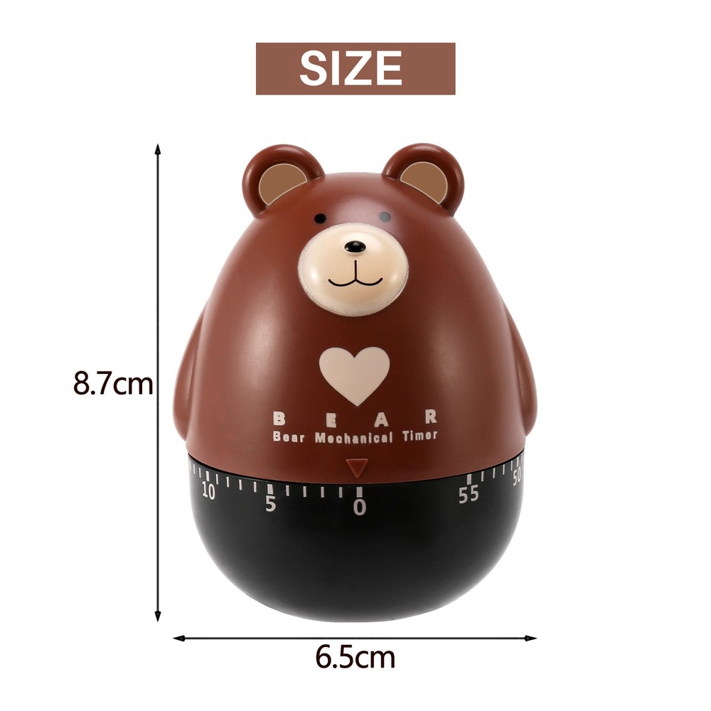 Kitchen Timer Egg Timer Countdown Timer Mechanical Animal Family Timer 554678