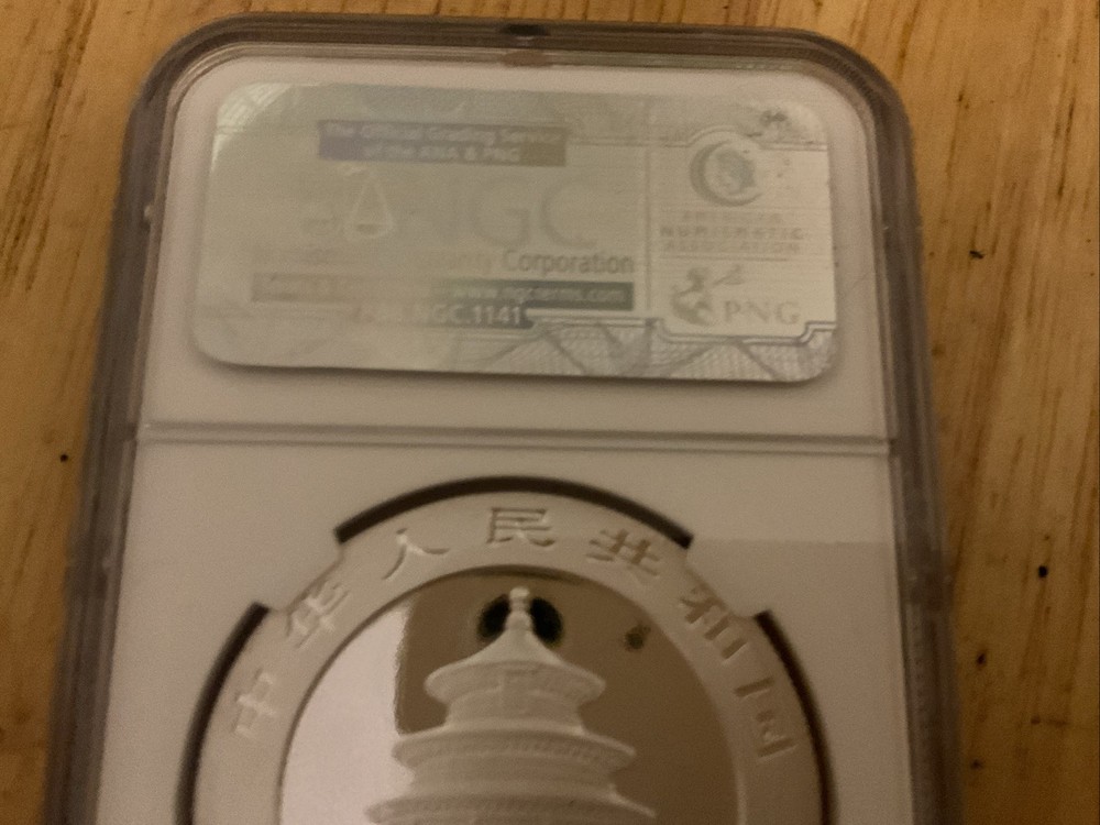 2014 CHINA PANDA NGC MS69 FIRST RELEASE $10Y Silver