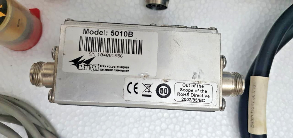 BIRD MODEL 5010 Wattmeter Directional Power Sensor 5010B