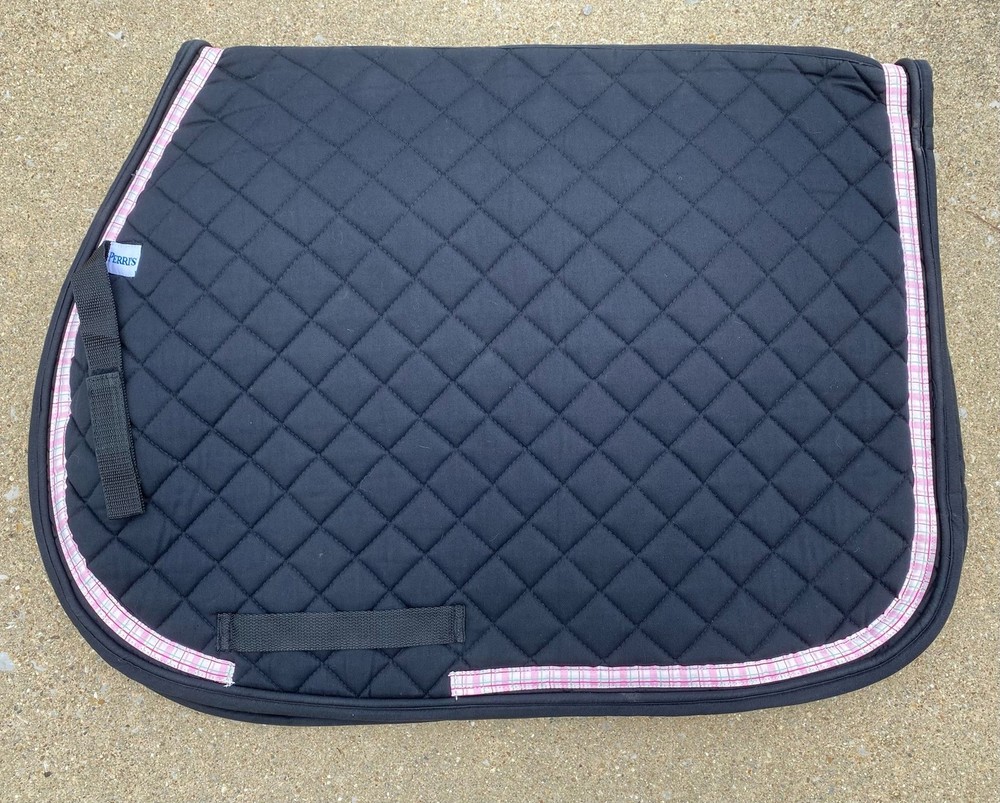 Perri's All-Purpose Saddle Pad with Ribbon Trim