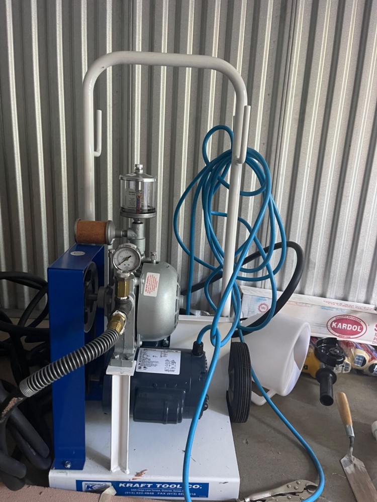 hopper gun compressor for concrete