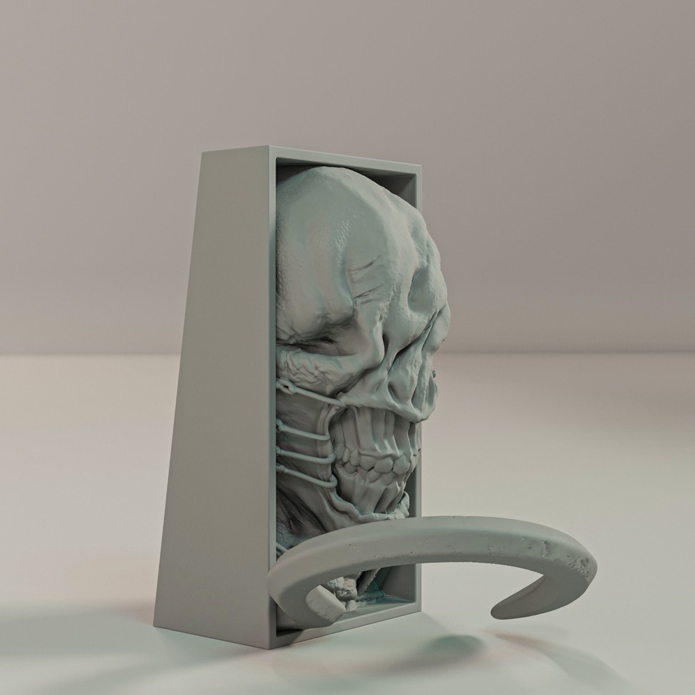 Chatterer Book Nook & Wall Mount - Hellraiser Horror Decor