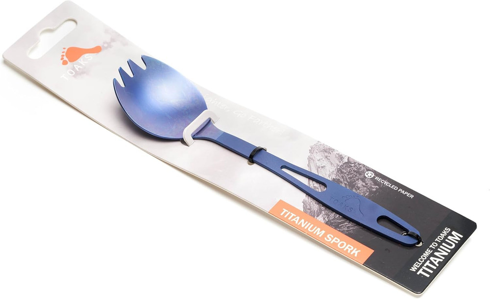 Titanium Spork (Blue)