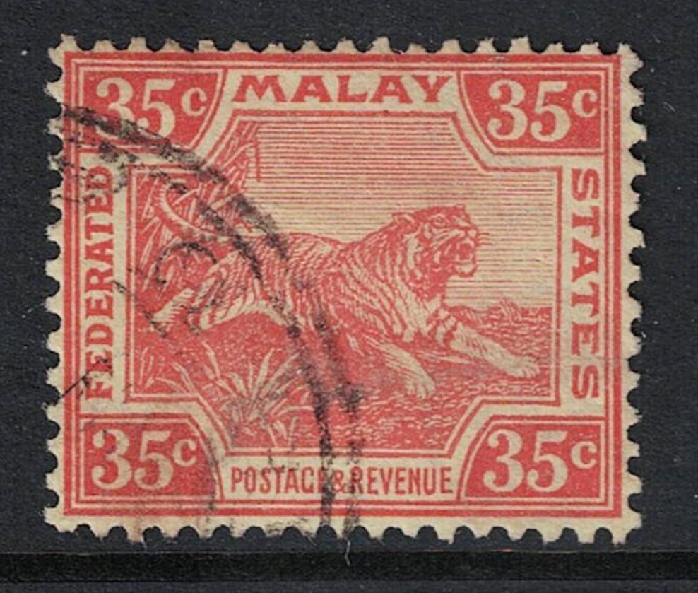 Malaya Federated States SG# 72 Used / CA Script - S24561