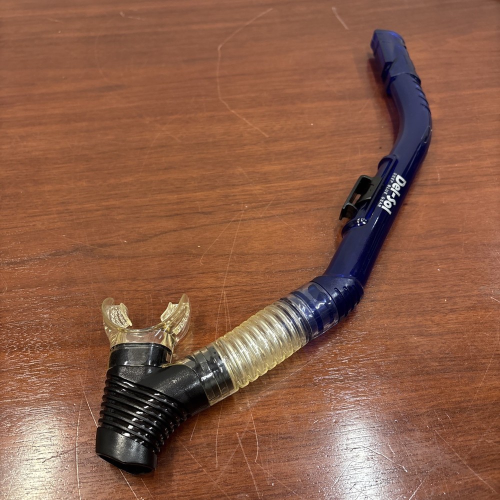 Del-Sol Deep Blue Gear Snorkel