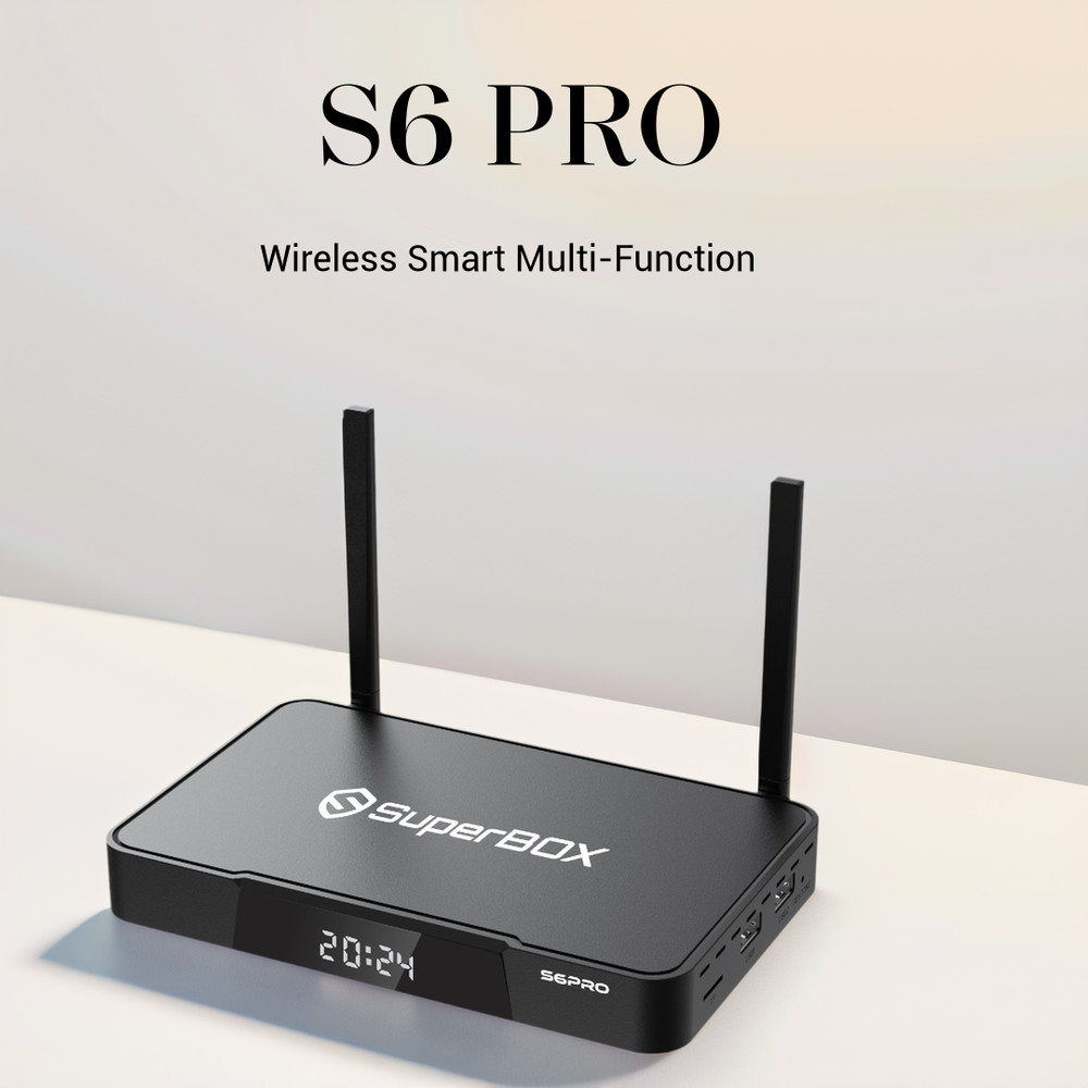 SuperBox S6 Pro 24/7 Support Authorized Distributor Shipped Out Same Day