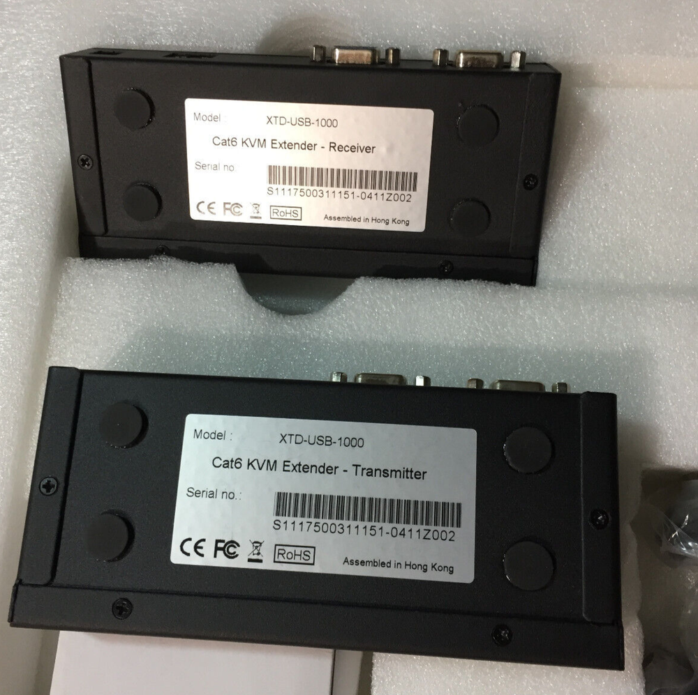 Cyberview Cat6 KVM Extender XTD-USB-1000