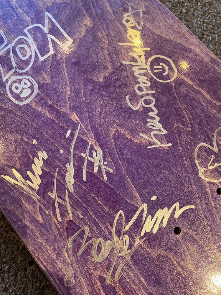 Signed Baker Has A Deathwish Deck 8.5x32