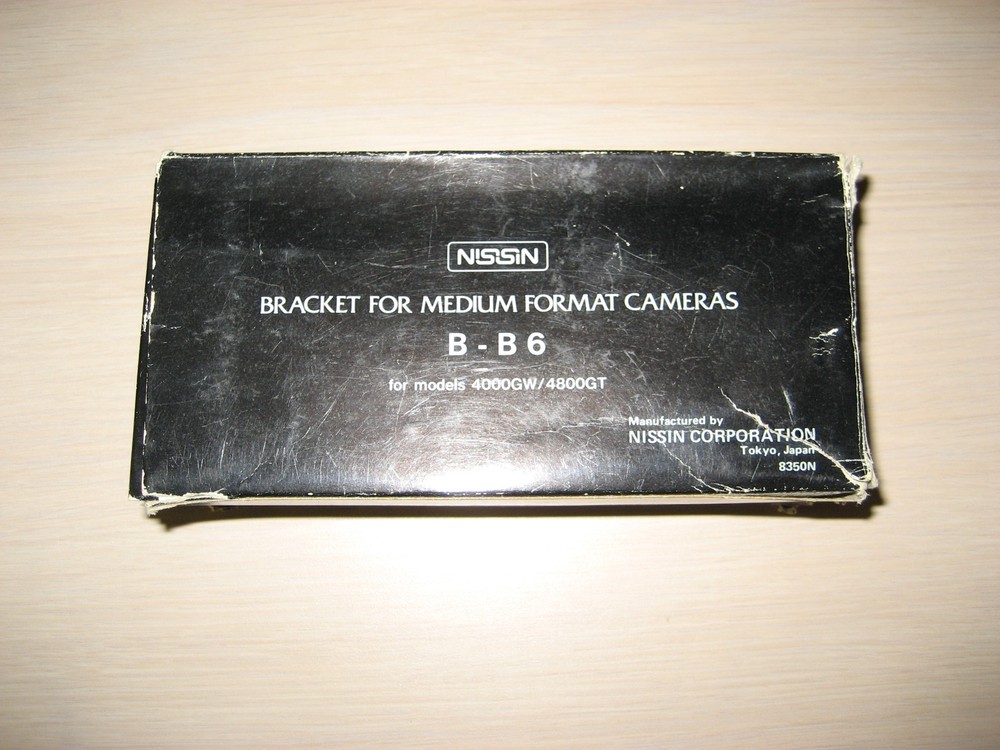 NISISIN BRACKET FOR MEDIUM FORMAT CAMRAS B-B6