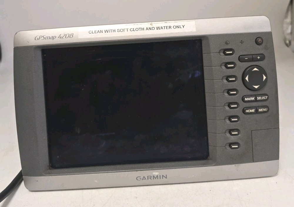 Garmin Gpsmap 4208 Chartplotter / Sonar Display Radar Fishfinder