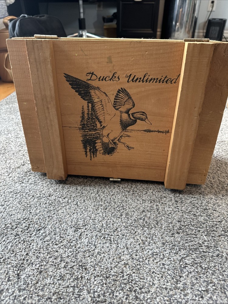 Vintage ducks Unlimited Ammo Box
