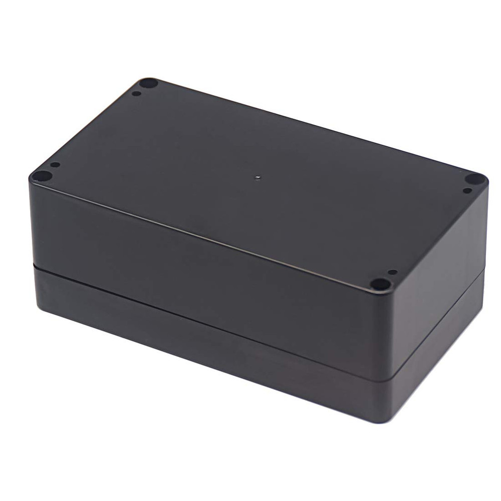 Zulkit Waterproof Plastic Project Box ABS IP65 Enclosure Black